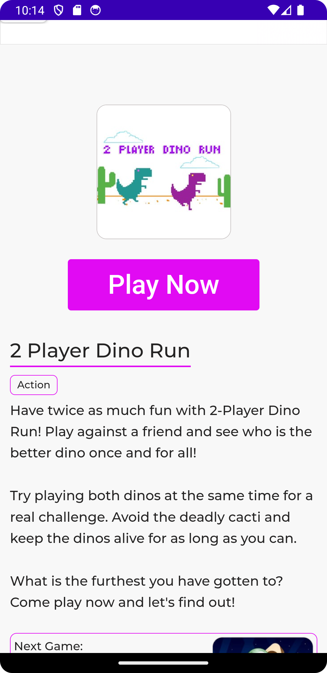 Dino Run Latest Version for Android/iOS APK - TapTap