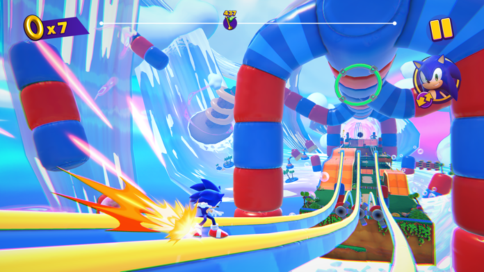 Sonic Dream Team ภาพหน้าจอเกม