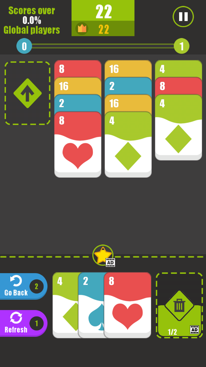 2048 Brick Game Screenshot