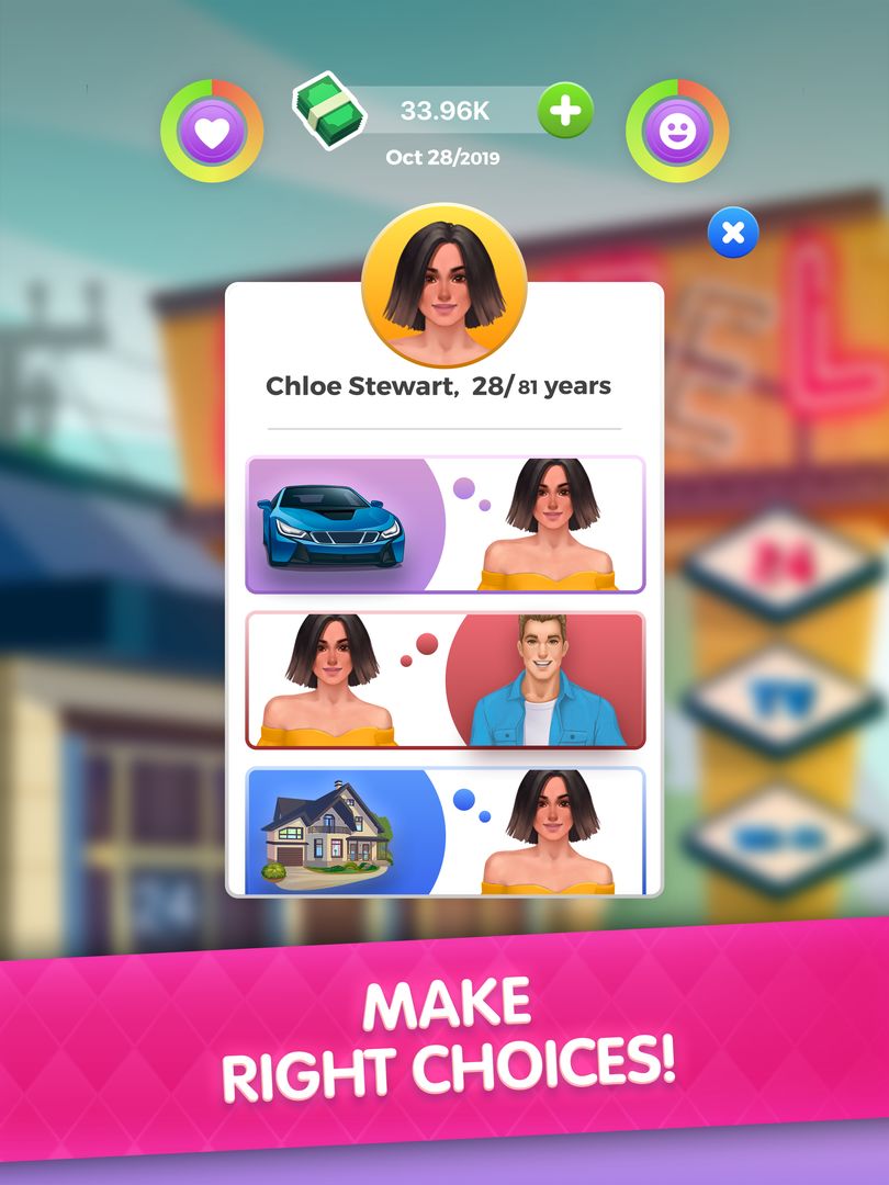 Dream Story - life simulator screenshot game