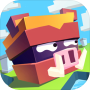Pixel Bumper.io - Chiến đấu để trở thành Cube Rodeo Hero