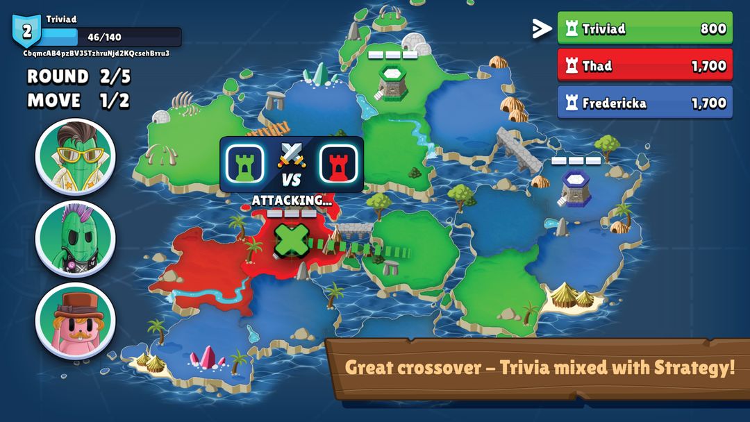 Trivia Legends screenshot game