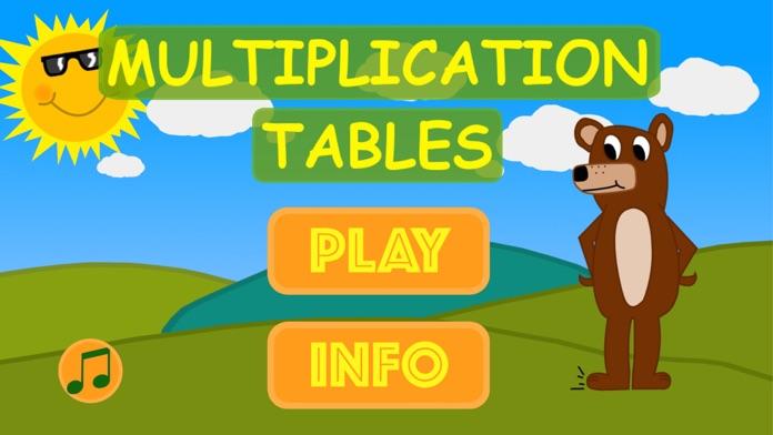 Multiplication Tables Game ゲームのスクリーンショット