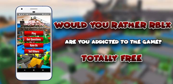 Banner of Game Would you rather Roblox 
