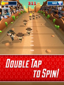 Captura de Tela do Jogo Marshawn Lynch Blocky Football