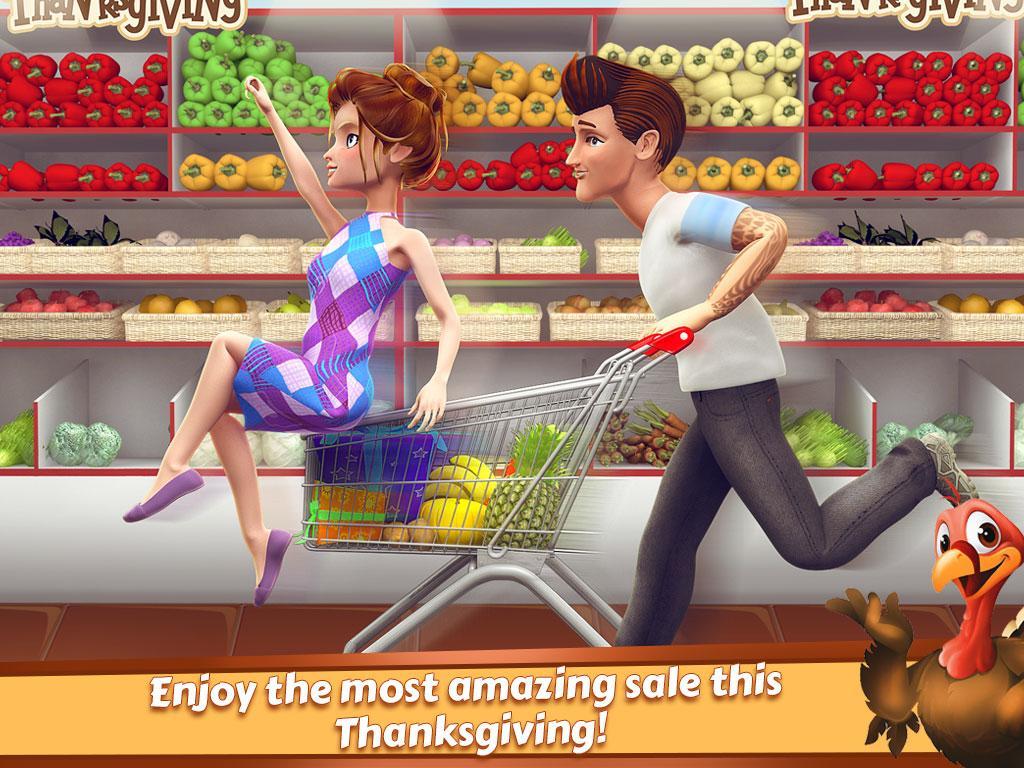 Thanksgiving Store Cashier & Manager Game Screenshot