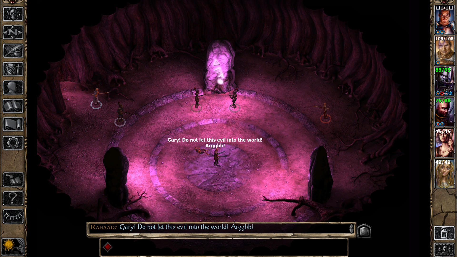 Screenshot of Baldur's Gate II: Enhanced Edition