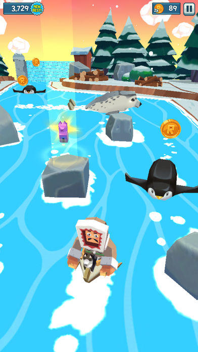 Rowan McPaddles ゲームのスクリーンショット