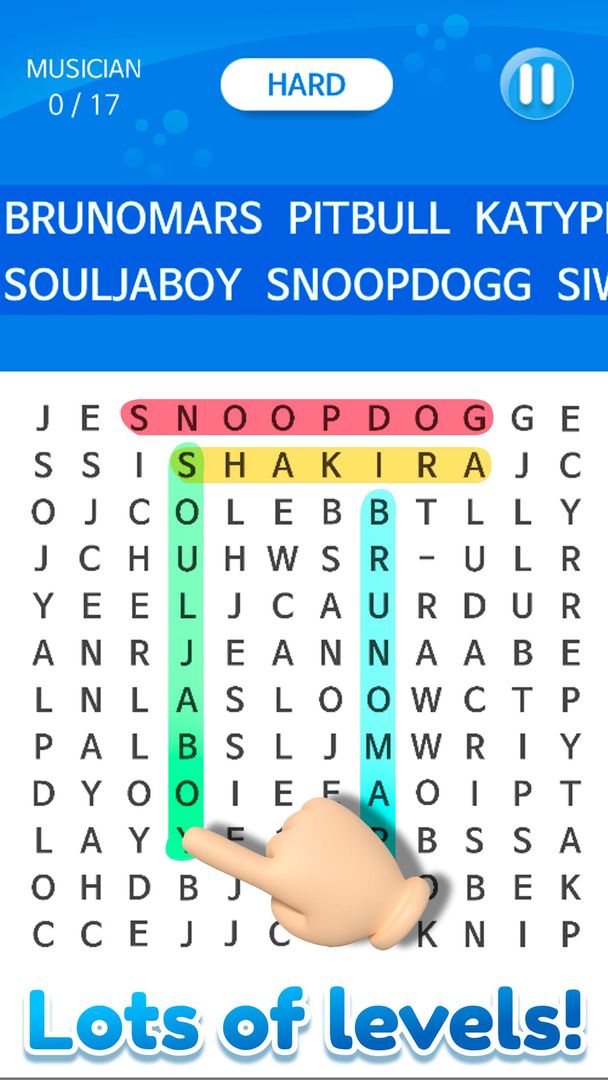 Word Search - Connect letters screenshot game