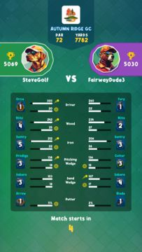 Captura de Tela do Jogo Bogey Royale