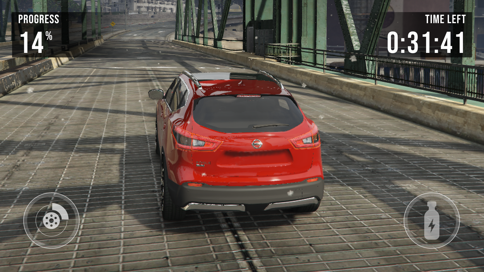 Nissan Rogue: City Car Driving 게임 스크린 샷