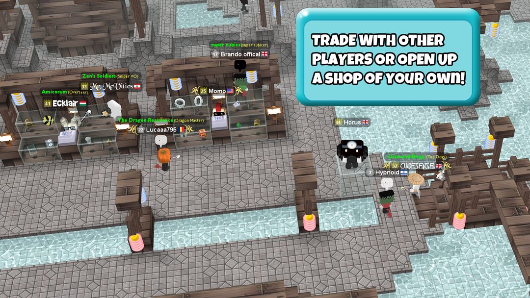 Cubic Castles: Sandbox World Building MMO遊戲截圖