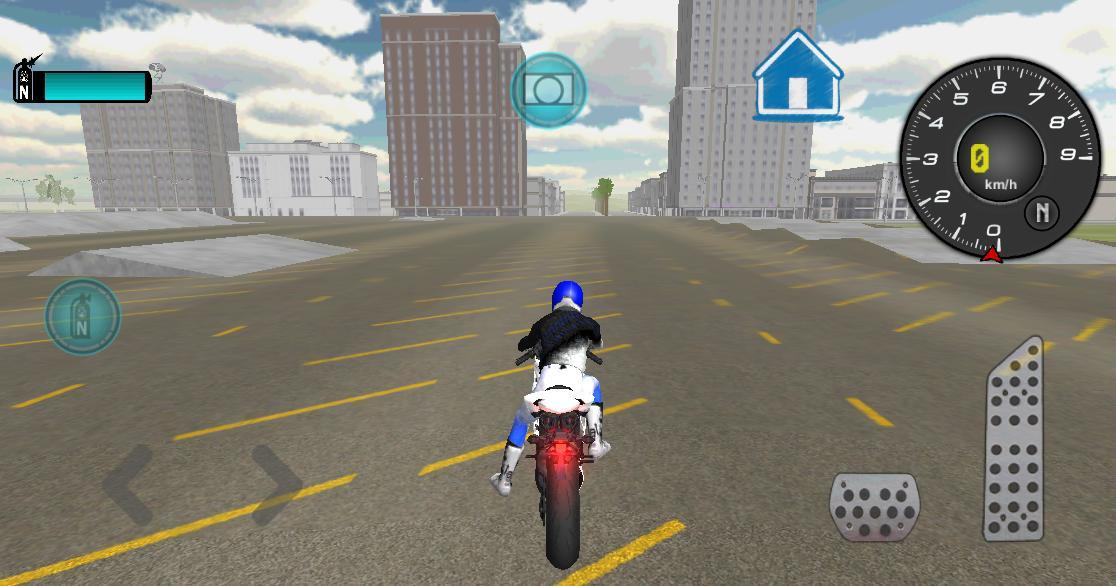 Fast Motorcycle Driver 3D ゲームのスクリーンショット