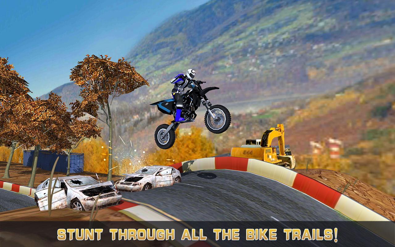 Mad Hill Bike Trail World Game Screenshot