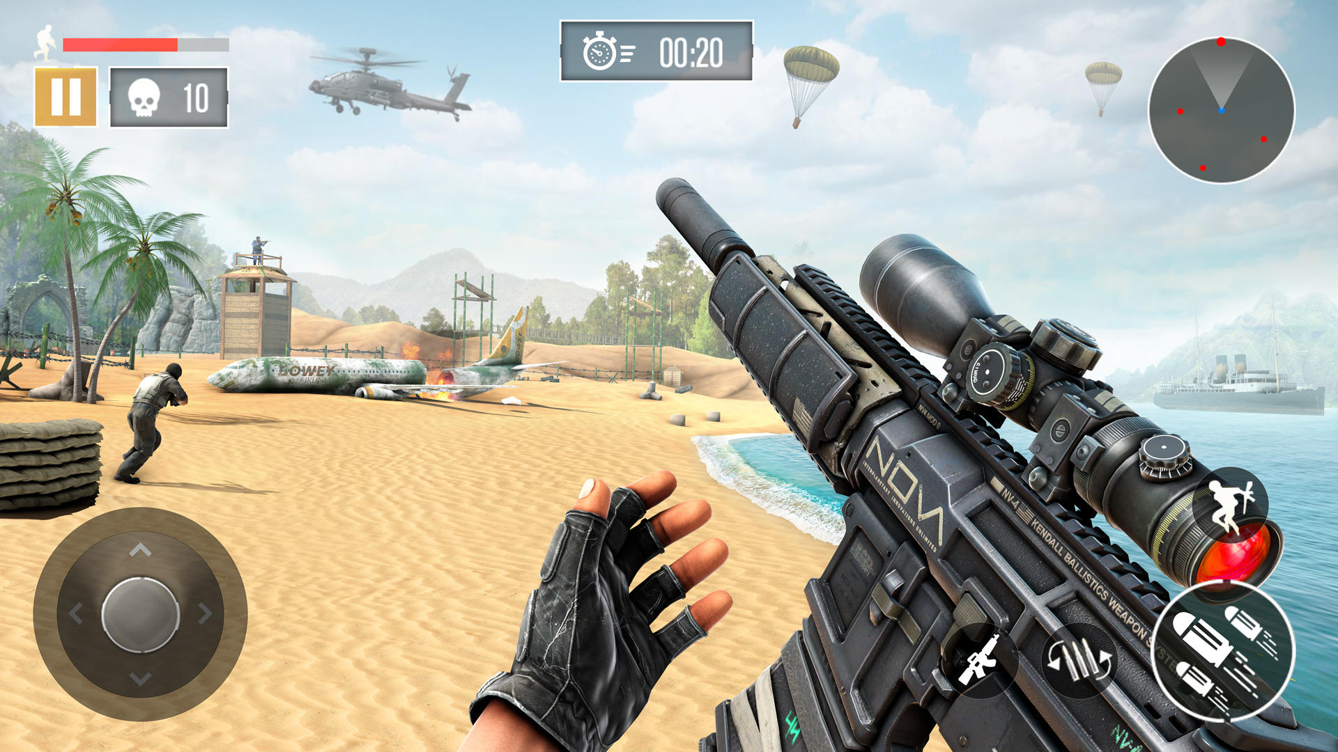 Real Sniper Strike Force FPS Gun Shooting Games: Anti Terrorist Military  Commando Shooter Game::Appstore for Android