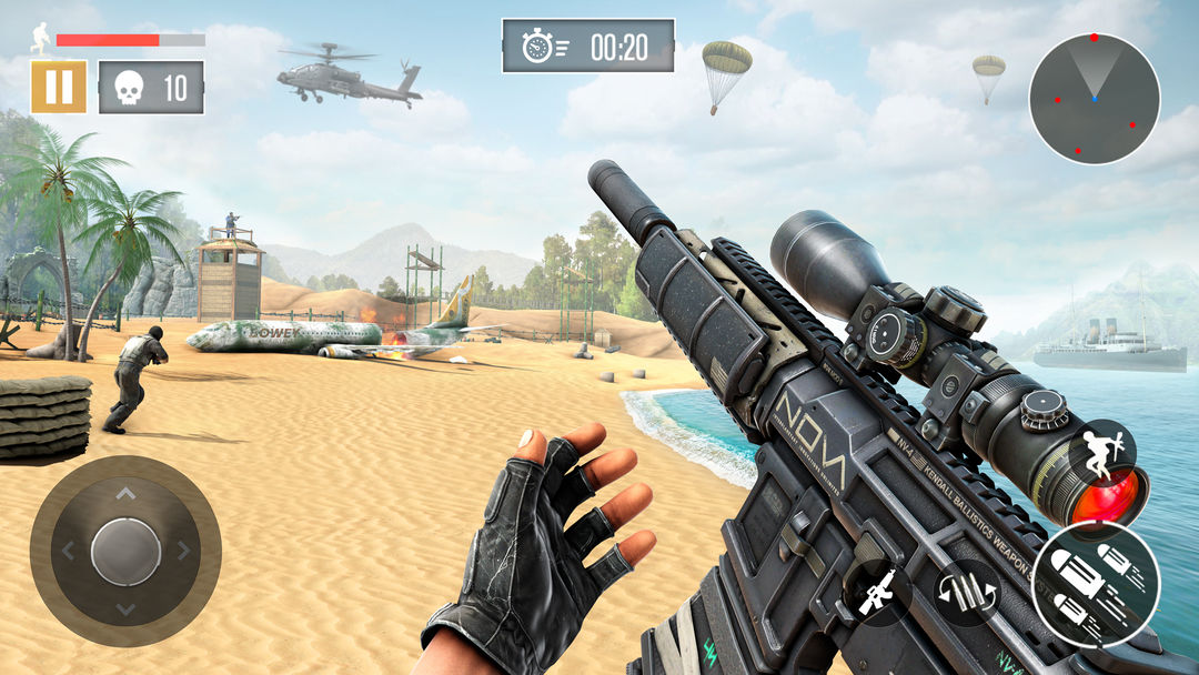 Screenshot of FPS Commando Shooting Games