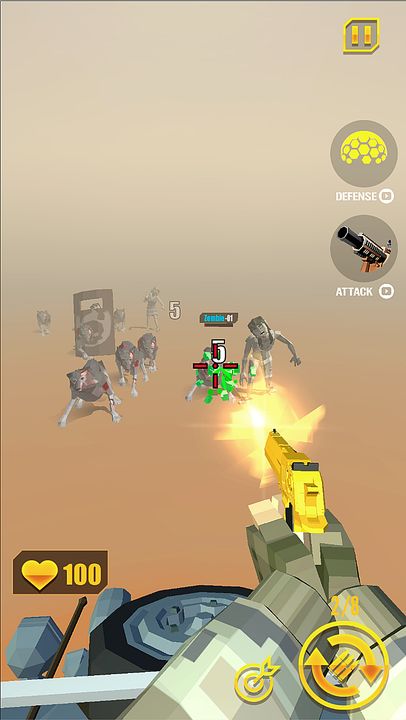 Screenshot 1 of zombie shooter: shooting games 1.1.3