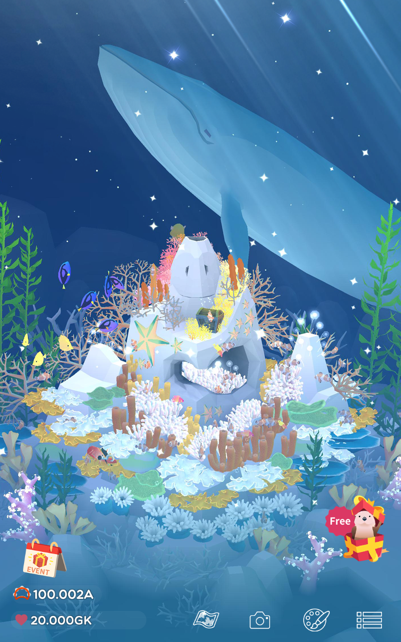 深海水族館-點點可培養的水族館 遊戲截圖