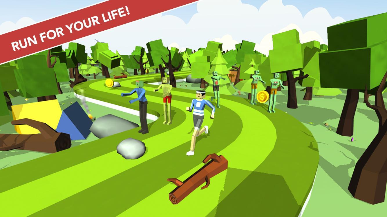 Zombies Chasing Me Game Screenshot