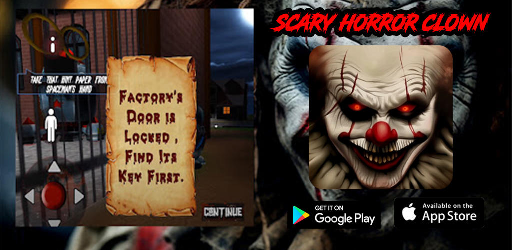 Scary Horror Clown Games Game Screenshot