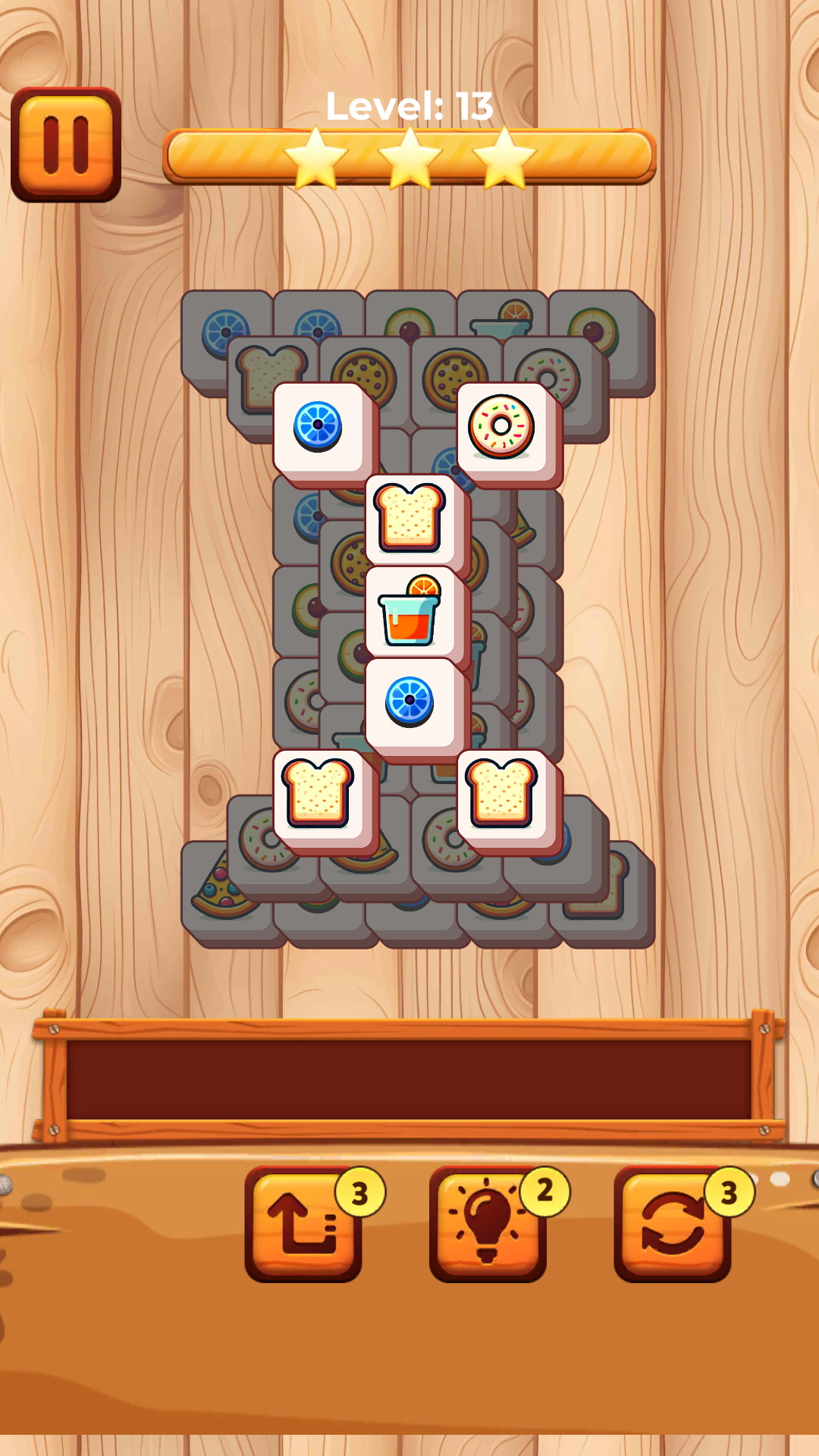 Yummy Tiles Game Screenshot