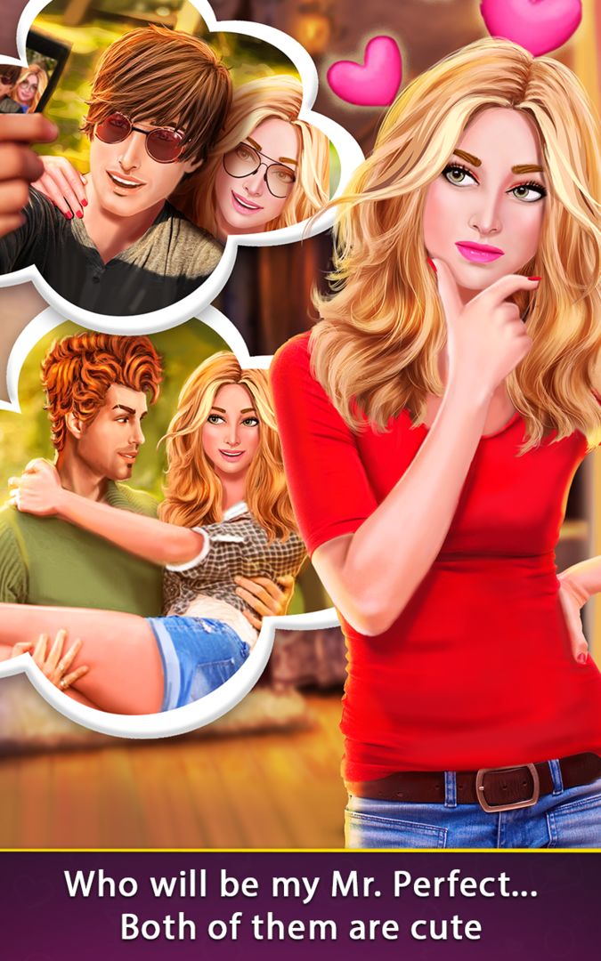 Screenshot of Love Story Games - College Love Story