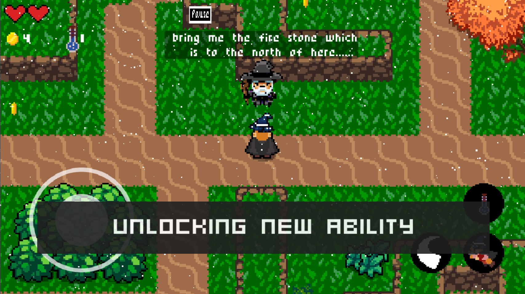 Screenshot of The Wizard's Perilous Quest