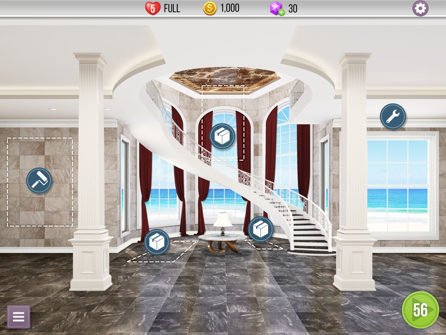 Screenshot of Home Design : My Lottery Dream Home