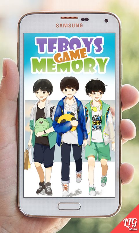 💘 TFBOYS Memory Game 🍀 ภาพหน้าจอเกม