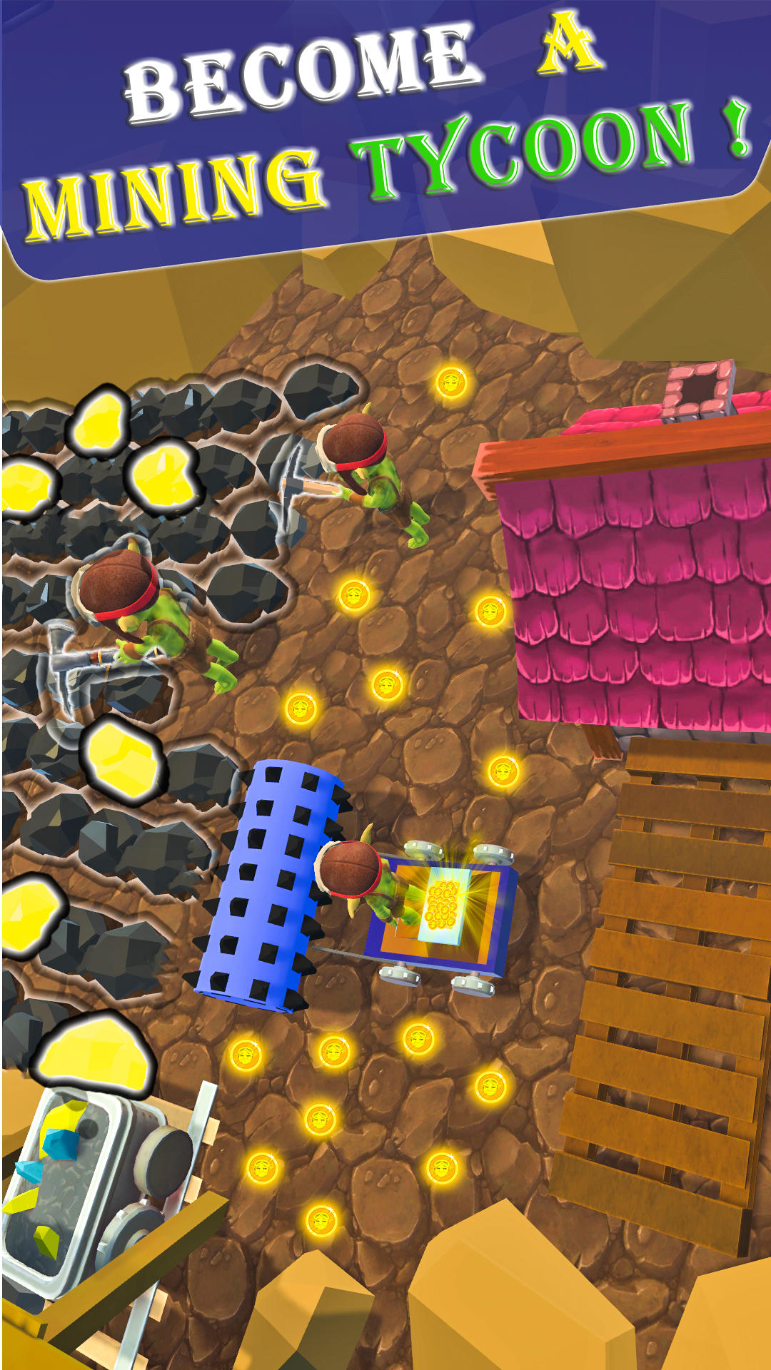 Idle Goblin Mining Gold Games遊戲截圖