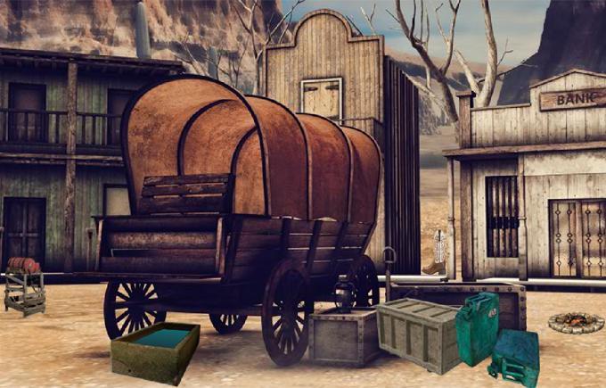 Wild West Town Escape Game Screenshot