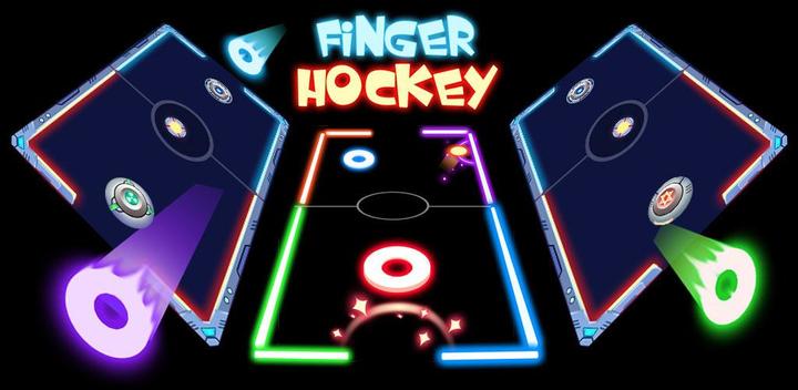 Banner of Finger Glow Hockey 