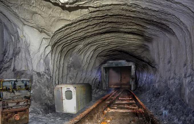 Escape Games - Abandoned Tunnel Game Screenshot