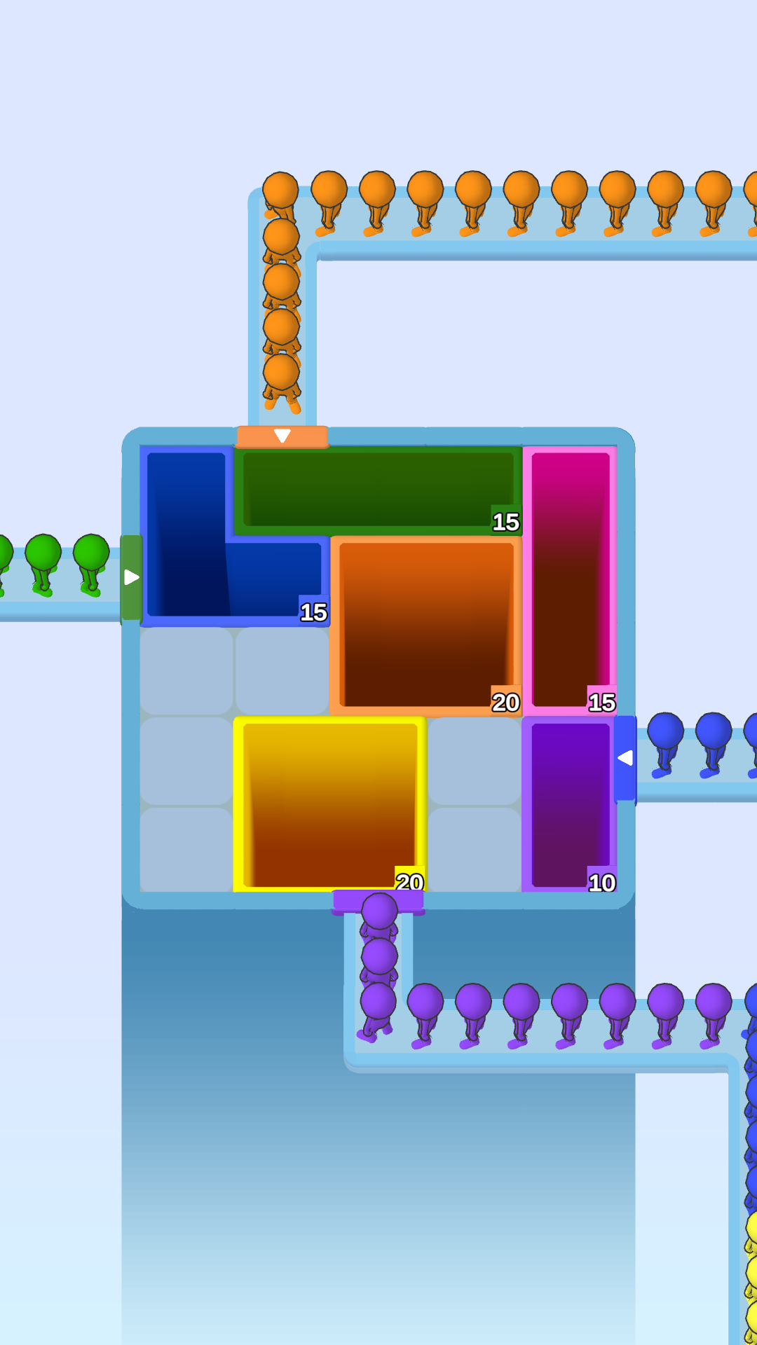 Скриншот игры Hole Craze Jam