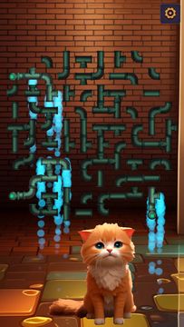 Pipe Line Puzzle - Catotopia Game Screenshot