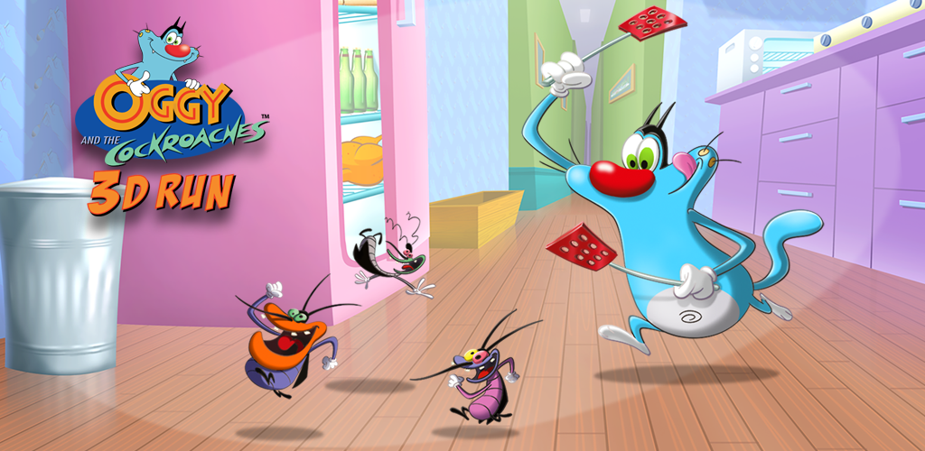 Oggy 3D Run screenshot