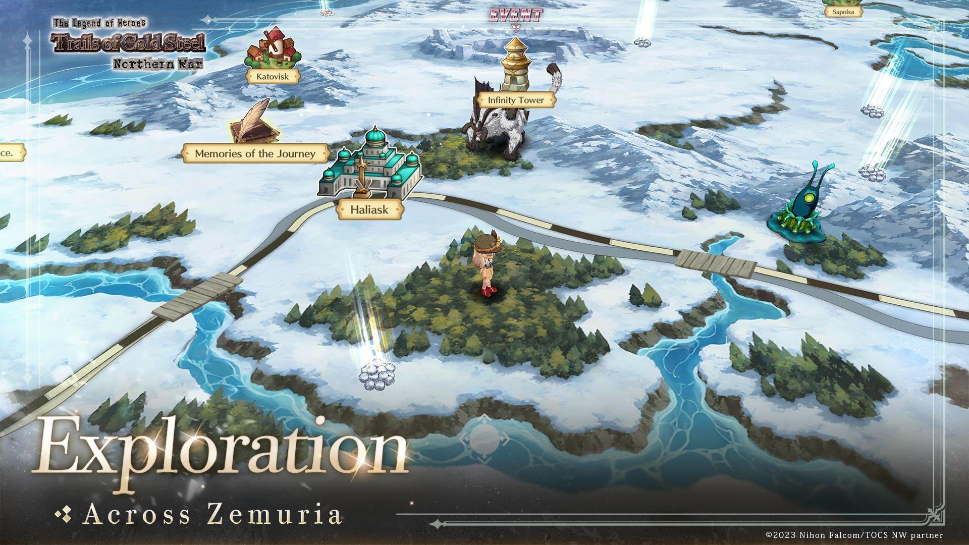 Trails of Cold Steel:NW Game Screenshot