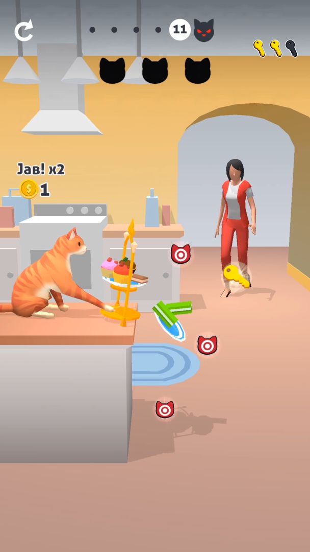 Screenshot of Jabby Cat 3D