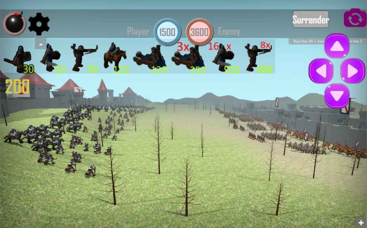 Medieval Battle Game Screenshot
