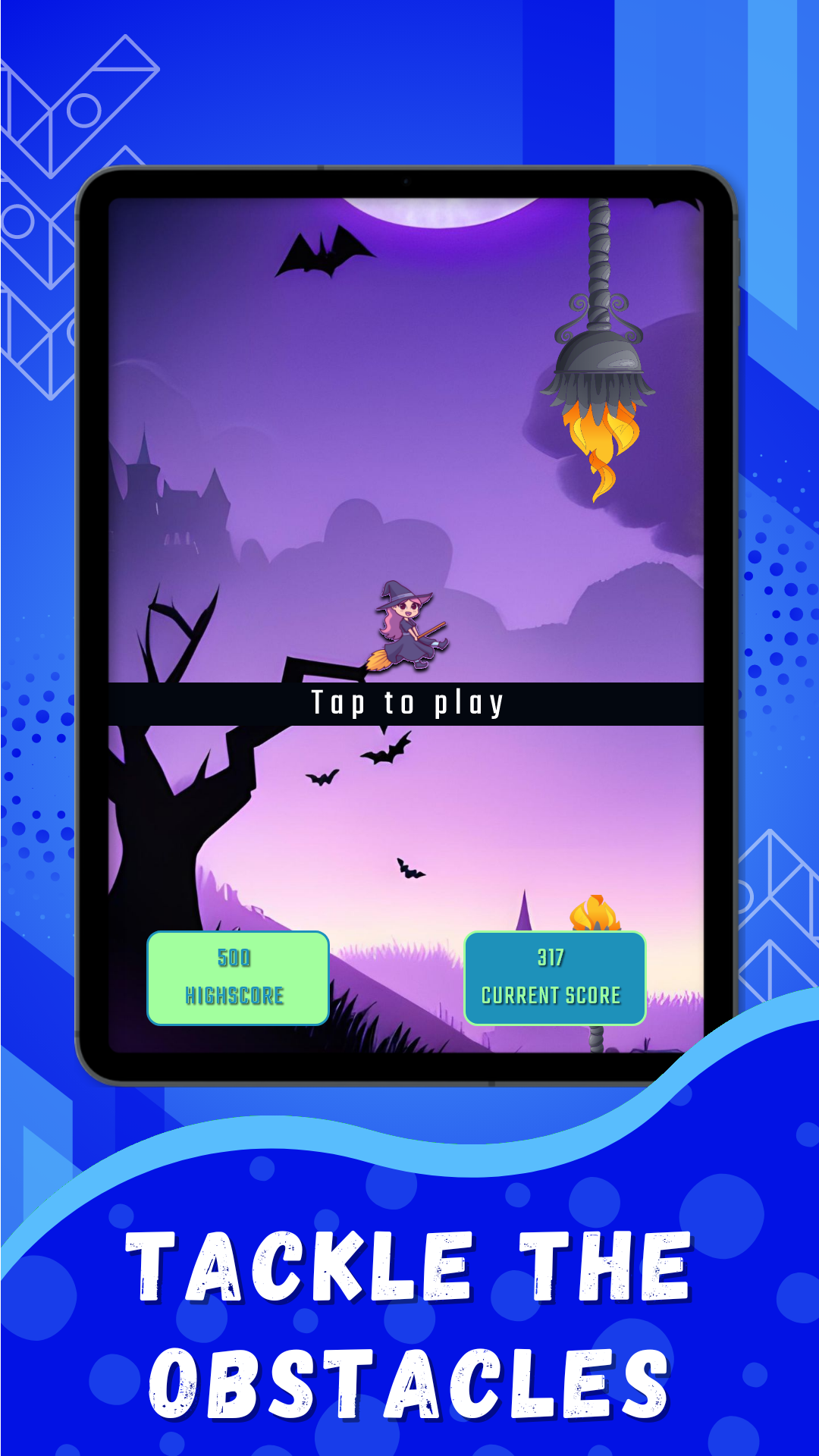 Bingo Spooky Flappy Game Screenshot