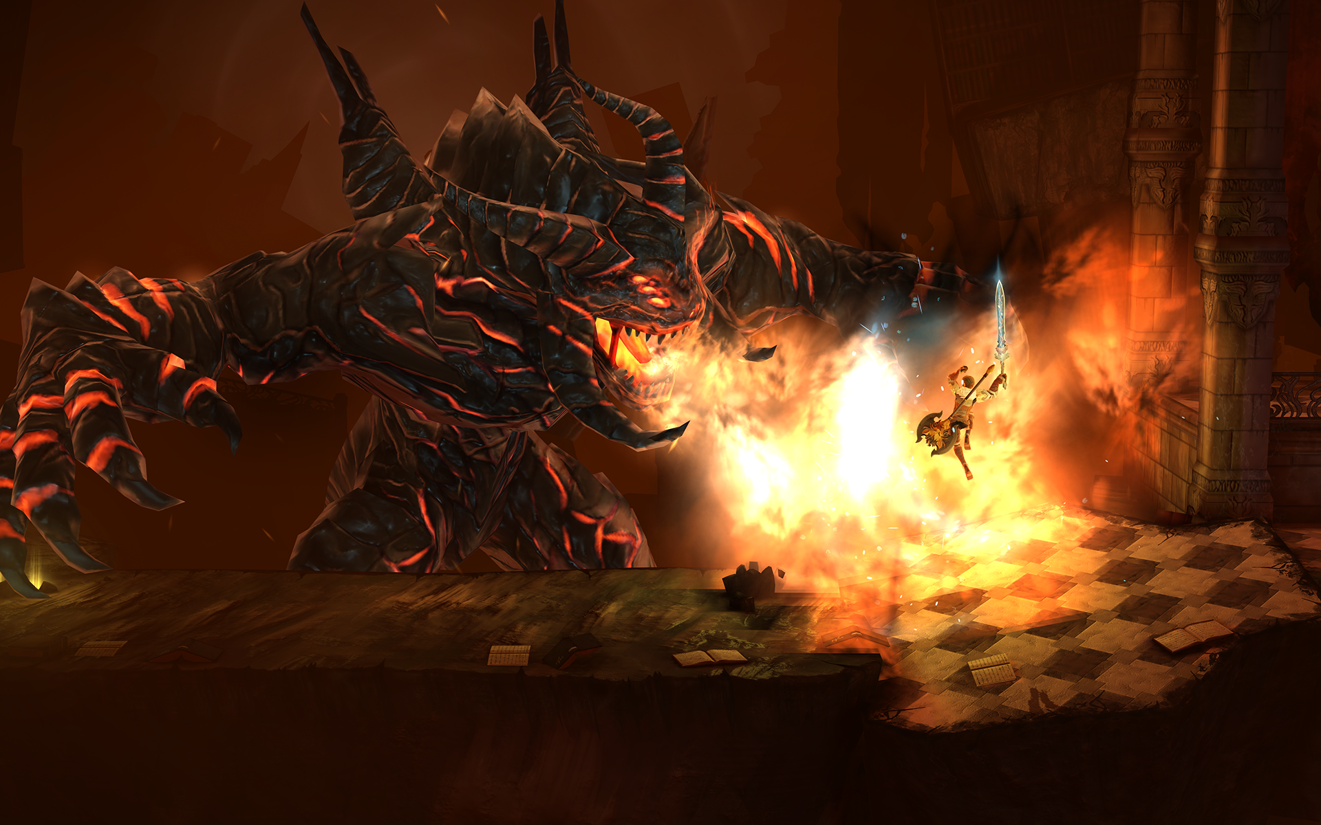 Grimvalor Game Screenshot