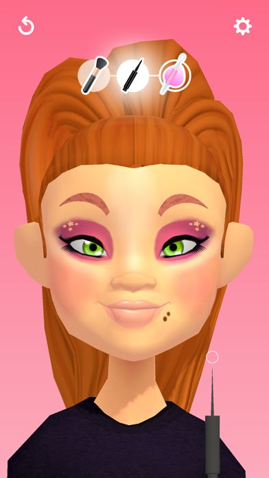 Perfect Makeup 3D 게임 스크린 샷