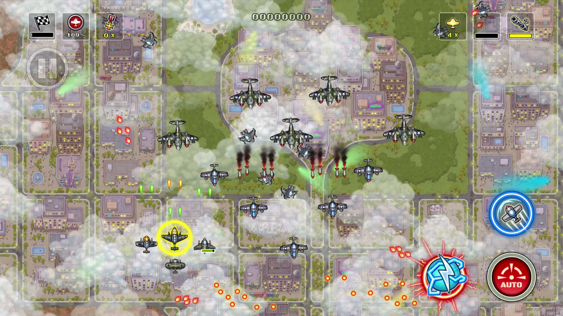 Aces of the Luftwaffe Squadron Game Screenshot