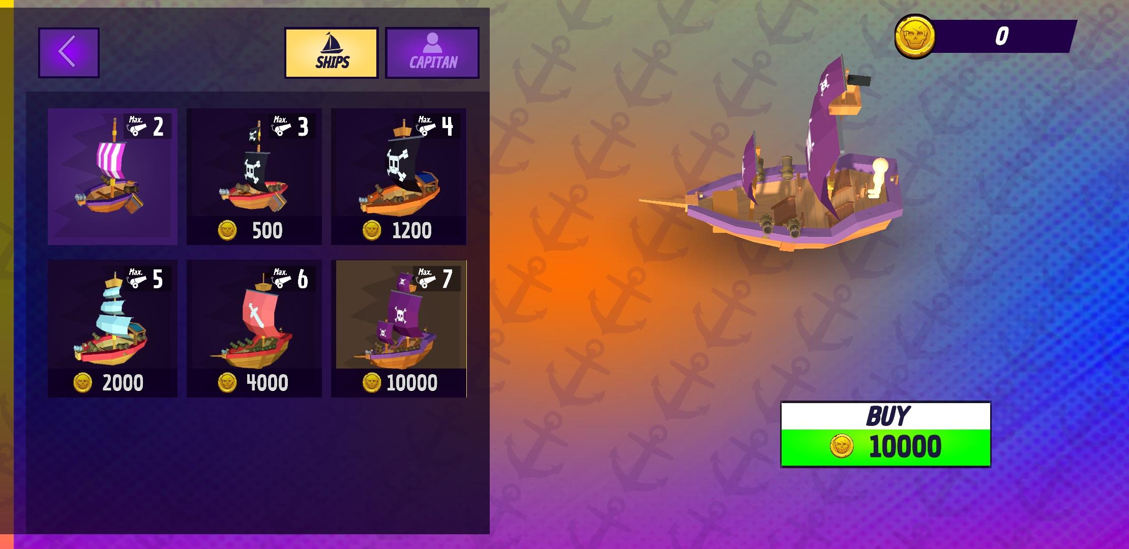 War of Ships Game Screenshot