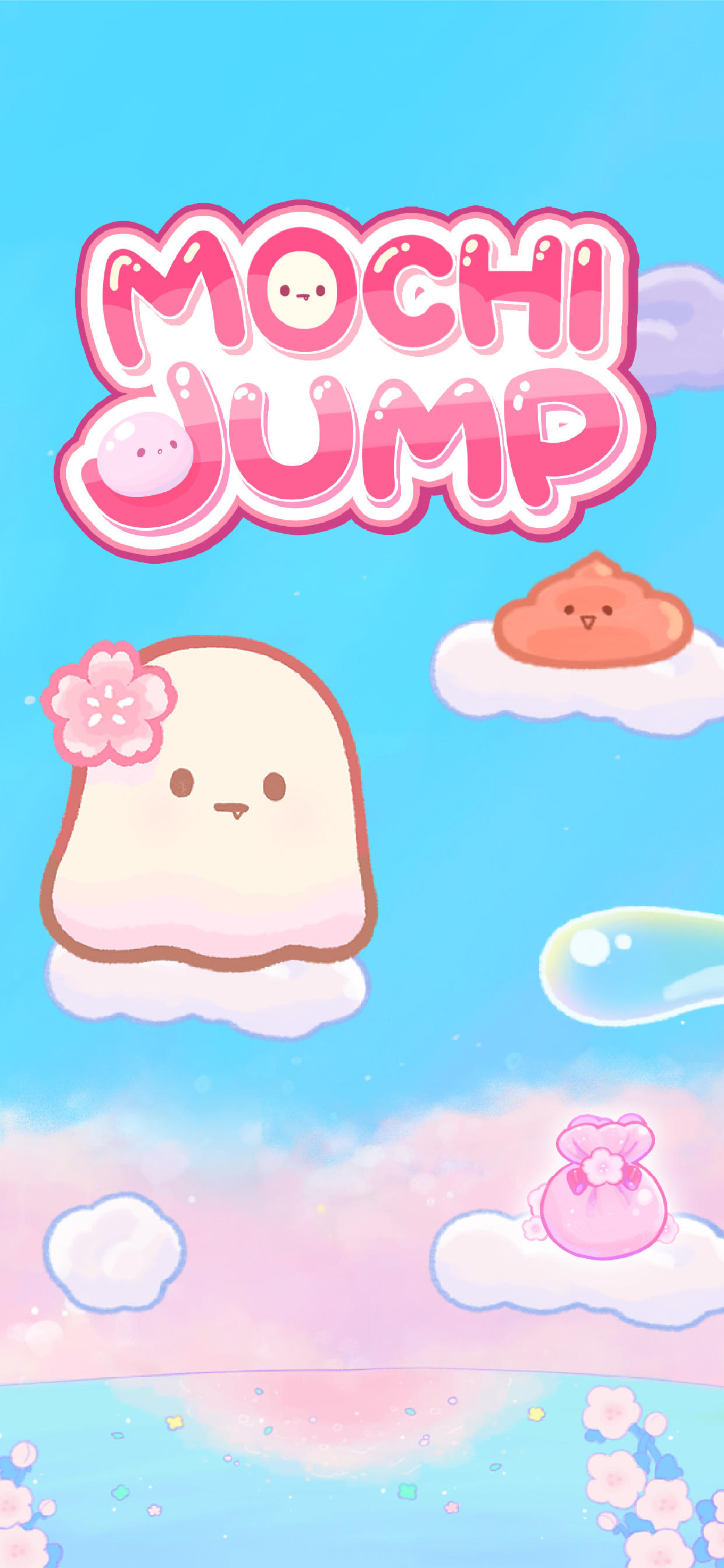 Mochi Jump - Into infinity Game Screenshot