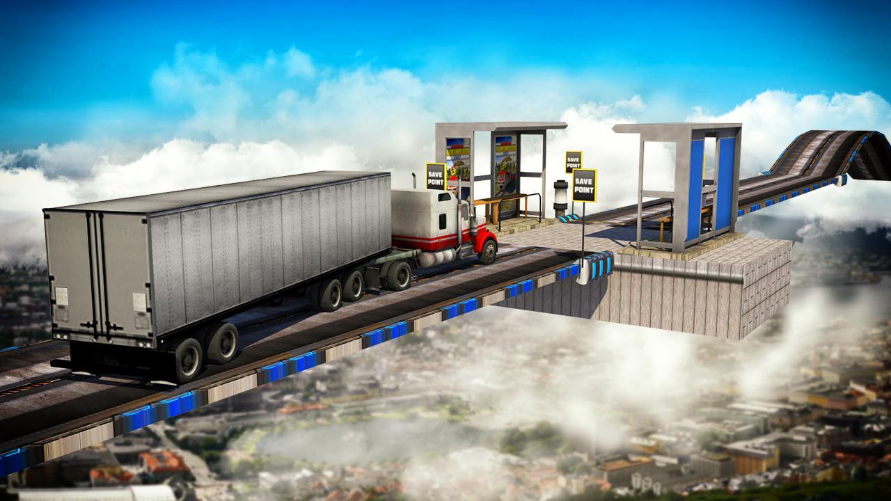 Impossible 18 Wheeler Truck Dr Game Screenshot