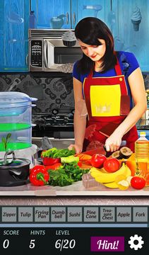 Cuplikan Layar Game Hidden Object - Home Kitchen