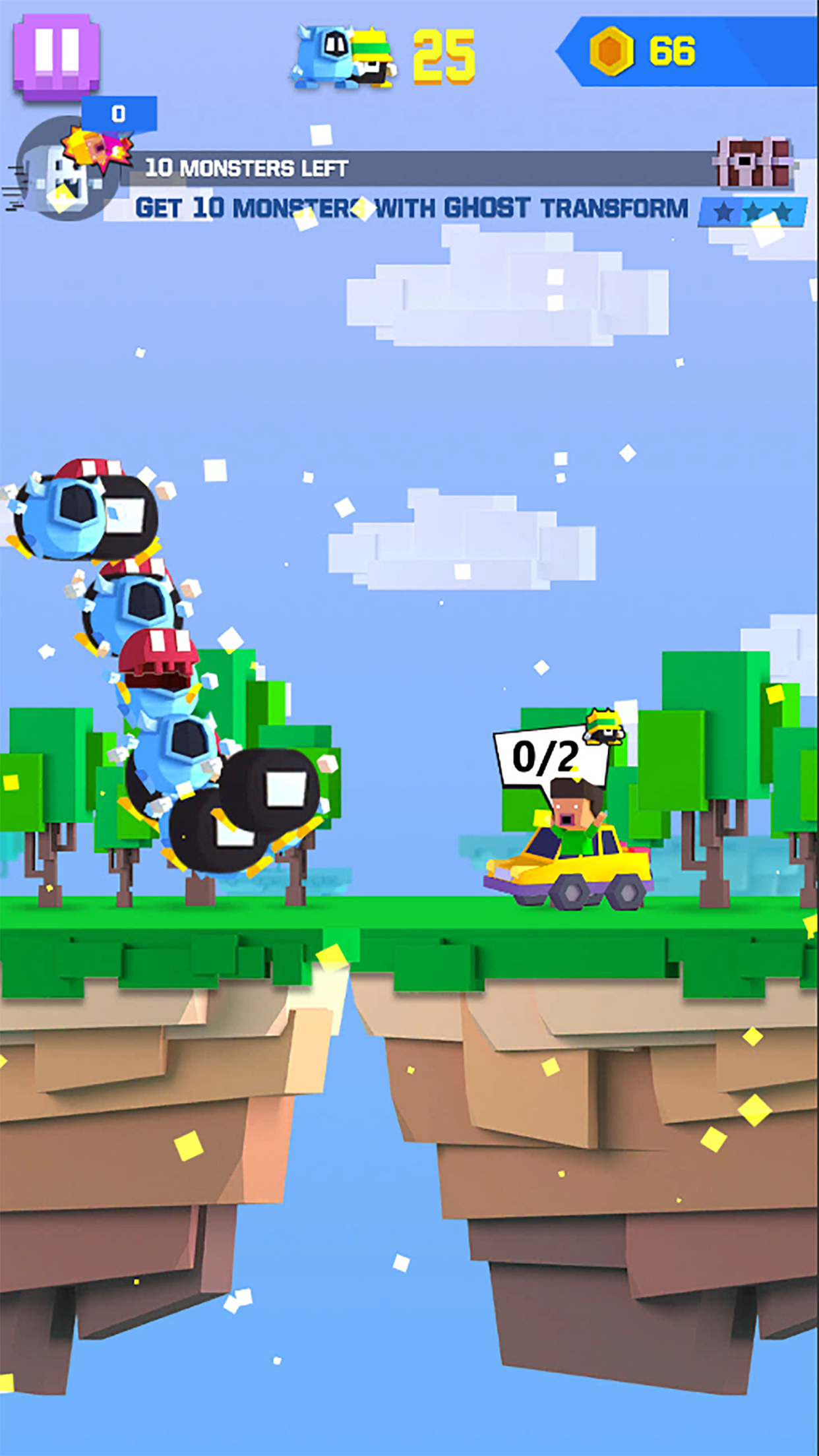 Monster Rush Game Screenshot