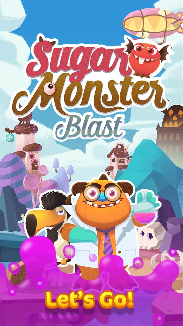 Sugar Monster Blast ภาพหน้าจอเกม