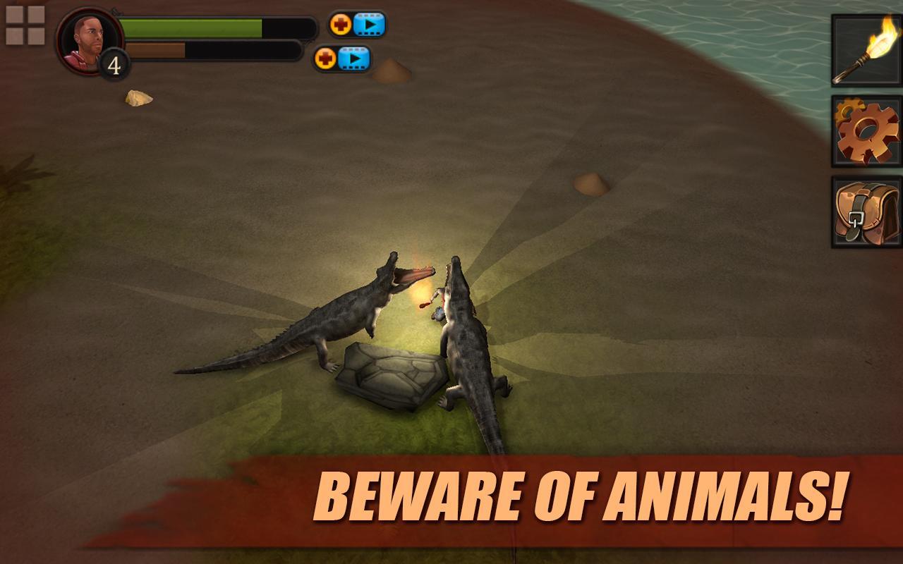 Survival Game: Lost Island 3D ภาพหน้าจอเกม